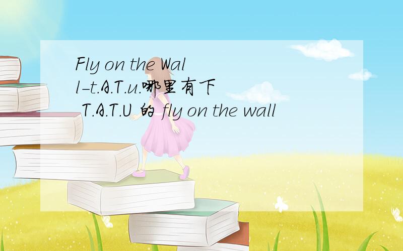 Fly on the Wall-t.A.T.u.哪里有下 T.A.T.U 的 fly on the wall
